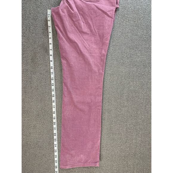 NWT Lauren Ralph Lauren Corduroy Pants Premier Straight Purple Size 12 Petite - Picture 8 of 9